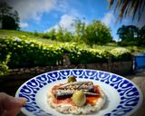 Foto del paso 2 de la receta Tosta de sardinillas con mermelada dulce de tomate y alcaparrones