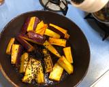 Soy sauce and Honey Fried Sweet Potato recipe step 3 photo