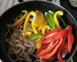 A picture of step 2 of Stir fried mix veggies.