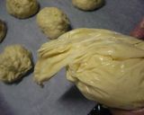 A picture of step 2 of Banana Scones Made With Pancake Mix.
