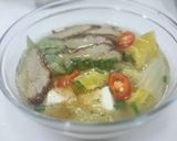 A picture of step 9 of Wonton soup.