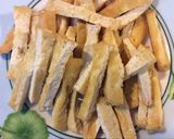Hình bước làm 5 của món Nấm rơm đậu bắp chay