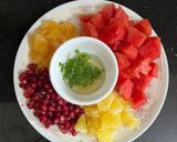 A picture of step 1 of Watermelon 🍉 Citrus 🍊🍋‍🟩 Salad.