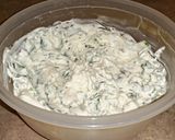 A picture of step 2 of Mike's Creamy Garden Dip Or Spread.