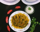 A picture of step 5 of Radish in Fish Curry (semi dry).