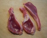 A picture of step 2 of Gizzard Jerky.
