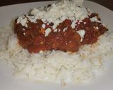 A picture of step 7 of Puerco Con Chile Rojo Con Arroz.