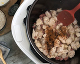 Foto del paso 6 de la receta: Arroz criollo de pollo, jamón serrano y curry en olla FussionCook FC7Smart