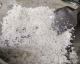 A picture of step 1 of Mango coconut delight.