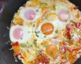 Frühstück mit Eiern und Kohl Rezeptschritt 3 Foto