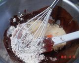 A picture of step 4 of Easy Chocolate Cake.