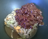 A picture of step 2 of Chilli. (3 way mince).