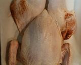 A picture of step 4 of K.I.S Roasted chicken [keep it simple].