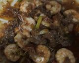 Hình bước làm 3 của món Tôm ram thịt 🦐