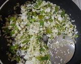 A picture of step 6 of Stuffed Moong dal chilla.