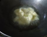 A picture of step 2 of ChhenaTarkary (Curry).