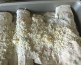 A picture of step 8 of Chicken Lime Enchiladas.
