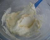 A picture of step 3 of Futako Tamagawa Cheesecake.