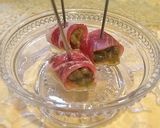 A picture of step 16 of Grilled Eggplant in Anchovy Oil.