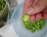 A picture of step 2 of Vibrant Green Creamy Zunda Edamame Mochi (Ohagi).