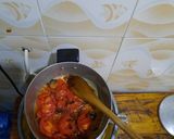 A picture of step 3 of Mushrooms stew.