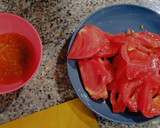 Foto del paso 1 de la receta: Tartar de tomate con stracciatella