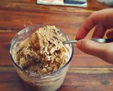 A picture of step 6 of Chickpea "cookie dough".