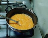 A picture of step 2 of #walnut #GA4 Gur ki chikki.