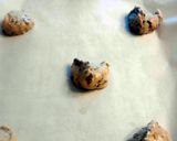 A picture of step 6 of Not Your Ordinary Peanut Butter Chocolate Chip Cookies.