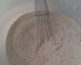 A picture of step 1 of Chocolate Chip Chia pancakes.