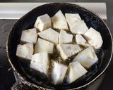 Hình bước làm 2 của món Mít mon kho tương hột