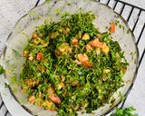 A picture of step 2 of Lansir(cress salad).