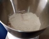 A picture of step 1 of Brioche cinnamon rolls.
