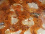 Gatuzo con salsa y arroz