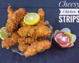 A picture of step 7 of Cheesy Chicken Strips.