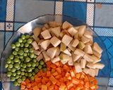 Foto del paso 1 de la receta: Hamburguesas con arroz Primavera