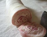 A picture of step 4 of Fresh Strawberry Marbled White Bread.