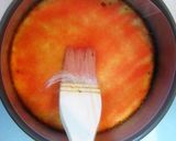 A picture of step 4 of Cherry Blossom Mousse Cake.