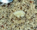 A picture of step 4 of Urad Dal Khichdi.