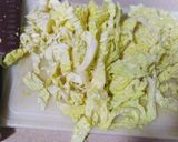 Foto del paso 5 de la receta: Pollo empanado con col