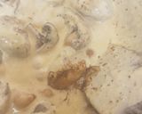 A picture of step 5 of Mustard Garlic Mushrooms 😀.