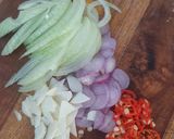 Foto langkah ke 3 dari resep Tahu jamur kancing.