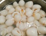 Hình bước làm 3 của món Vải ngâm đường