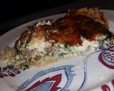 A picture of step 13 of Spinach and Cream Cheese Quiche with Breakfast Sausage.