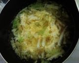 A picture of step 5 of Thick Chinese Soup with Chinese Cabbage and Egg.