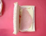 A picture of step 6 of Ham & Cheese Sandwich Made in a Frying Pan - Easy for Breakfast or Lunch.