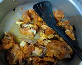 A picture of step 2 of Mutton masala fry.