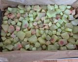 Une image de l'étape 6 de Carré pâtissier à la rhubarbe avec son crumble 😃.