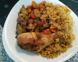 Foto del paso 5 de la receta: Couscous con verduritas y pollo