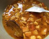 A picture of step 7 of Raw Jackfruit Curry.